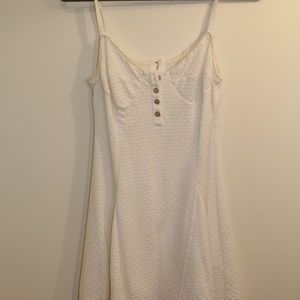 Dolce Vita White Open Back Summer Dress